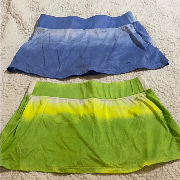 Ombré tennis skirts - Picture 2 of 5